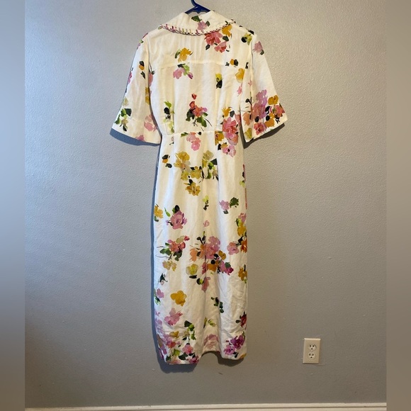 Tabitha Wrap Front Midi Dress - Picture 5 of 10